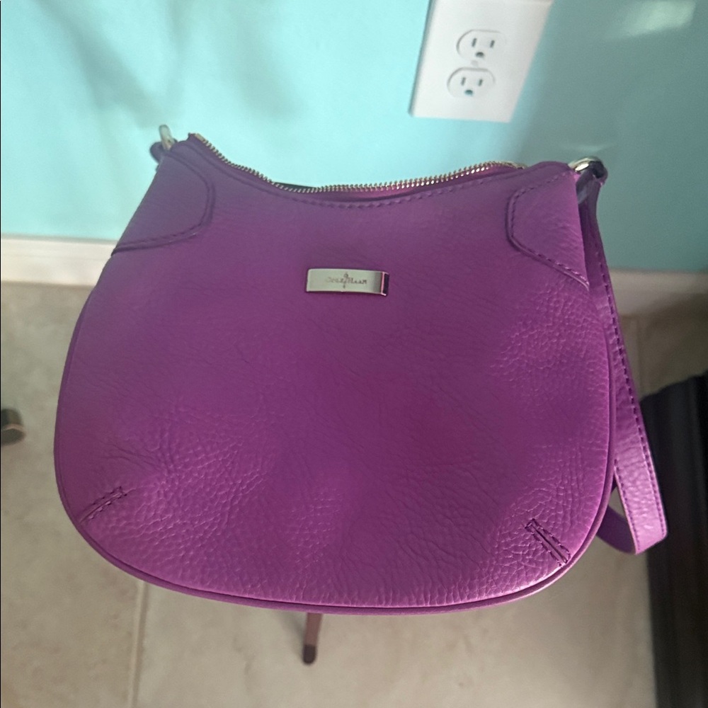 Cole Haan Vibrant Purple Crossbody Bag